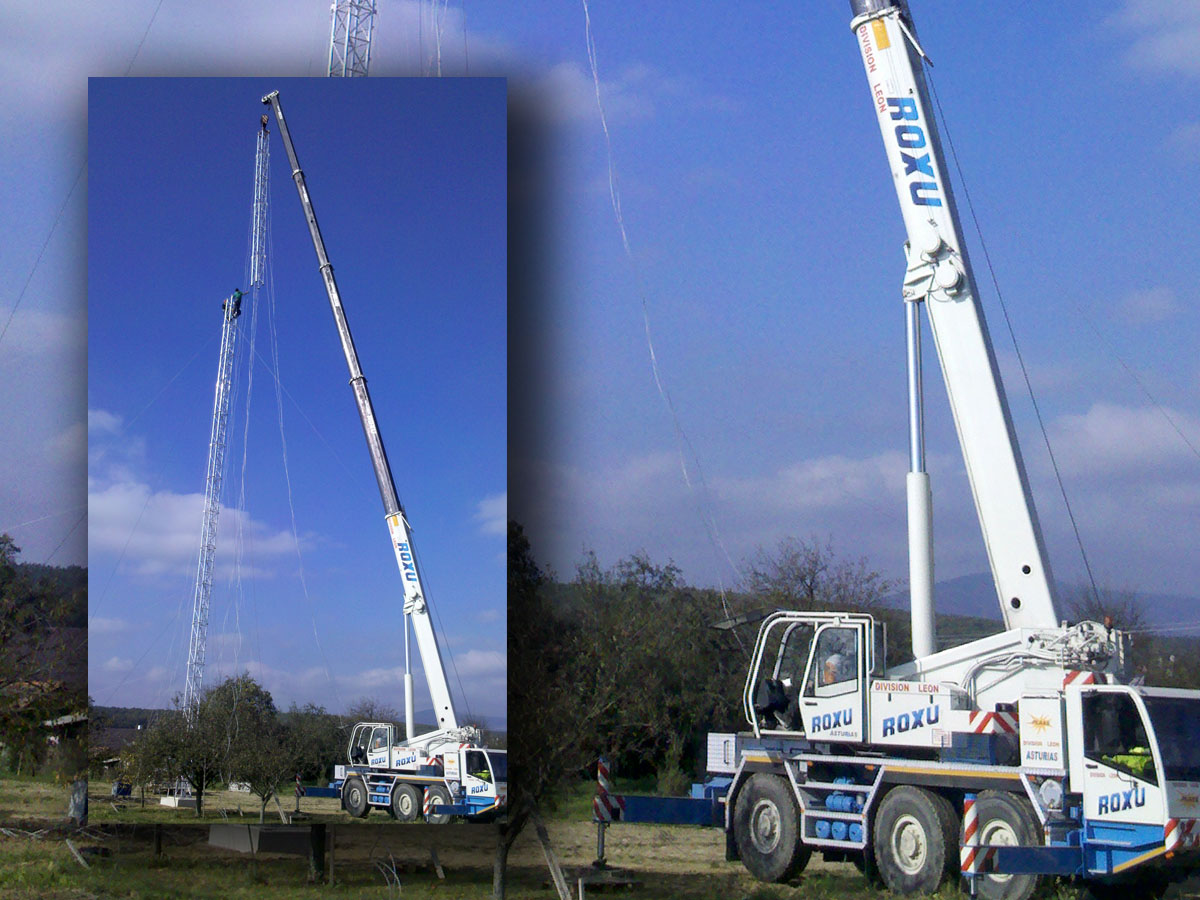 Montáž stožiara pre vysielanie wifi siete - PBI BN